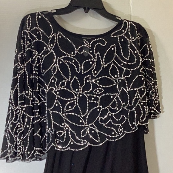 MSK Overlay Womens Evening Gown - Picture 2 of 9